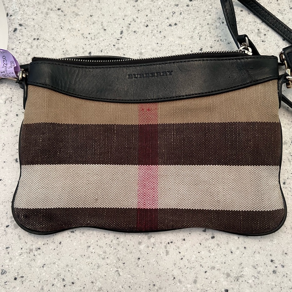 Burberry Peyton Check Crossbody Bag